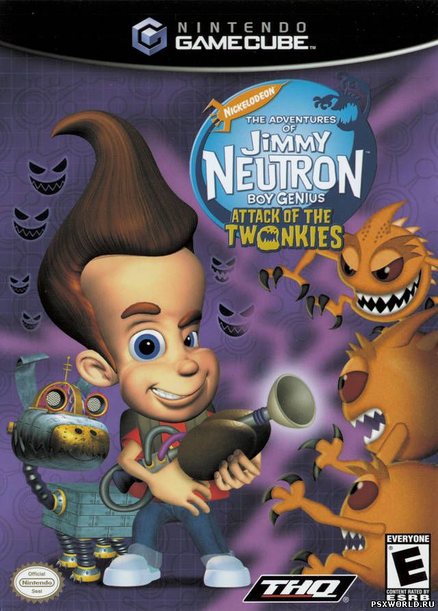 (GC) Adventures of Jimmy Neutron Boy Genius: Attack of the Twonkies, Tne (ENG/NTSC)