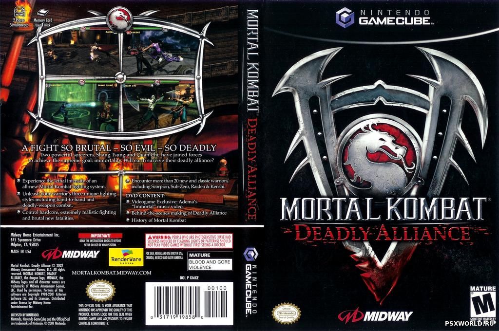 Mortal Kombat Deadly Alliance NTSC