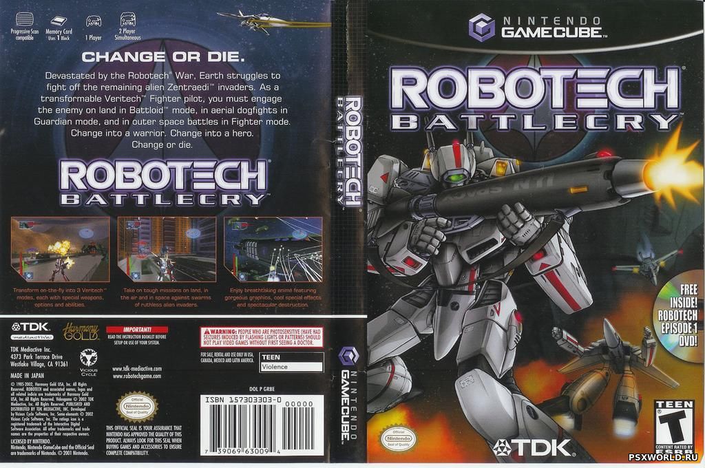 Robotech NTSC