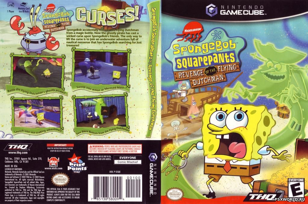 Spongebob Squarepants Revenge Of The Flying NTSC