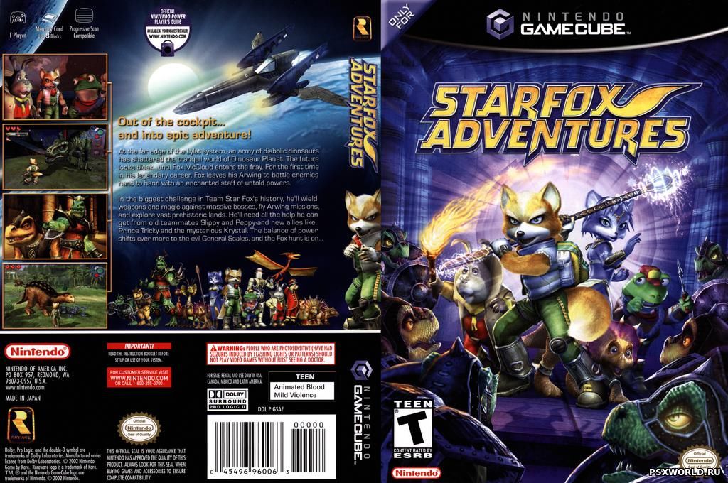 Star Fox Adventures NTSC