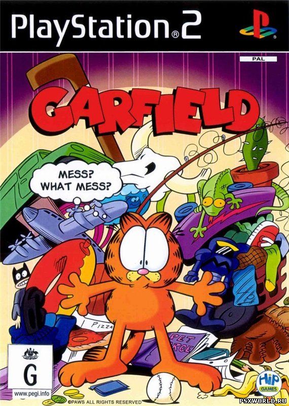 (PS2) Garfield (RUS-PS2 Golden/ENG/PAL)