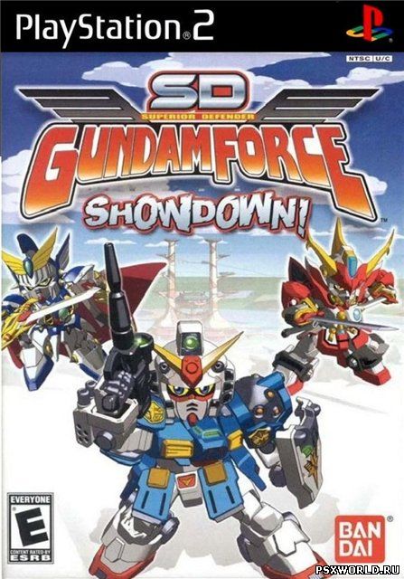 (PS2) SD Gundam Force Showdown (RUS/ENG/NTSC)