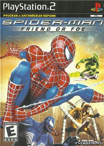 (PS2) Spider-Man: Friend or Foe (RUS- GameBox/ENG/NTSC)