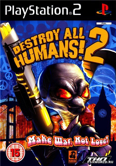 (PS2) Destroy All Humans! 2 (ENG/PAL)