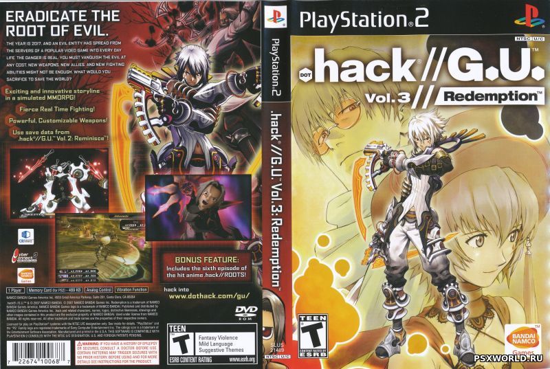 dot Hack - G.U. Vol.3 - Redemption NTSC